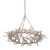 Twig Wreath Gold Champagne 35Cm