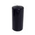 Black Pillar Candle 15 cm