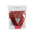 Red Kraft/Shred/Cello Hamper Kit