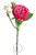 Lydia Cabbage Rose Spray Dark Pink 39 cm