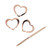 Wedding Rg Glass Markers from Country Baskets