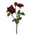 Artificial Rose Spray Red 58 cm