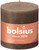 Bolsius Rustic Shine Pillar Candle 100 x 100 - Suede Brown