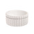 Abigal White Cement Pot 7 cm