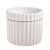 Abigail White Cement Pot