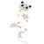 Hanging Panda Decoration 120 cm