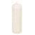 Safe Ivory Pillar Candle 15 x 5 cm