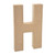 Paper Mache Craft Letter H from Country Baskets