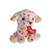20cm Heart Print Labrador With Heart