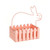 Bunny Planter Pink from Country Baskets