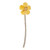 Spring Wooden Flower Yellow 50 cm from Country Baskets