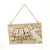 Easter Wooden Plaque 15 cm from Country Baskets