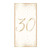 Age 30 Money Wallet Gold