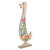 Floral Duck Wooden 30cm from Country Baskets