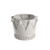 Ceramic Pot With Zig Zag Design 14cm from Country Baskets