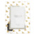 Glass Photo Frame Gold Bee 4" x 6" from Country Baskets