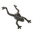 Cast Iron Stretching Frog Ornament from Country Baskets