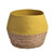 Basket Yellow Fabric 28cm