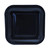 Dark Blue Paper Plates Square Pk8 9Inch from Country Baskets