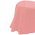 Pale Pink Round Plastic Table Cover (84 inch) (12/48)