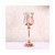 Rose Gold Crystal Candle Holder 37Cm