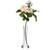 Artificial Rose Flower Arrangement Cream 41 cm