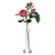 Artificial Rose Flower Spray Pink 41 cm