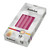 Tapered Candle, Individually wrapped in cello bx12 - Fuchsia from Country Baskets