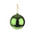 Green Shiny Shatterproof Bauble (x1) (15cm) from Country Baskets