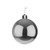 Silver Shiny Shatterproof Bauble (x1) (20cm) from Country Baskets