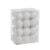 White Shatterproof Baubles (6cm) (24 pieces) from Country Baskets