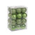 Green Shatterproof Baubles (6cm) (24 pieces)
