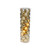 Gold 8cm Plastic Ball in tube (matt,shiny,glitter) x 48 from Country Baskets