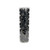 Black 8cm Plastic Ball in tube (matt,shiny,glitter) x 40