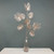 Glitter Feather Leaf Stem Champagne from Country Baskets