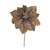 Poinsettia Pick Gold 28Cm