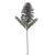 Giant Snowy Pinecone Spray 50Cm