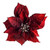 Poinsettia With Clip Red from Country Baskets