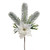 Poinsettia Spray White 36 cm from Country Baskets