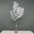 Glitter Fern Leaf stem Silver from Country Baskets