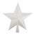 Sparkle Star Tree Topper Wht from Country Baskets