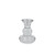 Glass Candle Holder 10cm from Country Baskets