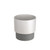 Colour Block Ceramic Pot Grey 10.5cm