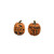 Slogan Pumpkin Ornament