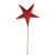 Star Glittered Pick Red 55 cm