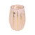 Champagne Pink Candle Pot 20Cm from Country Baskets