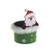 Felt Santa Round Basket Green