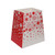 Red & White Snowflakes Gift Box  (19 x 12 x 9cm)