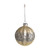 Silver Antique Sparkle glass Bauble from Country Baskets