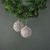 Freya Rose 10cm Glass Bauble Purple (S/4) from Country Baskets